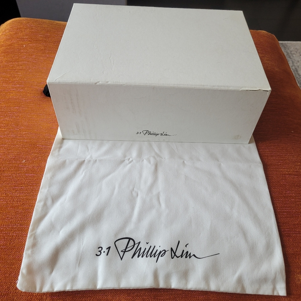 **HP** 3.1 PHILIP LIM Studded Black Leather Booties - Picture 16 of 16